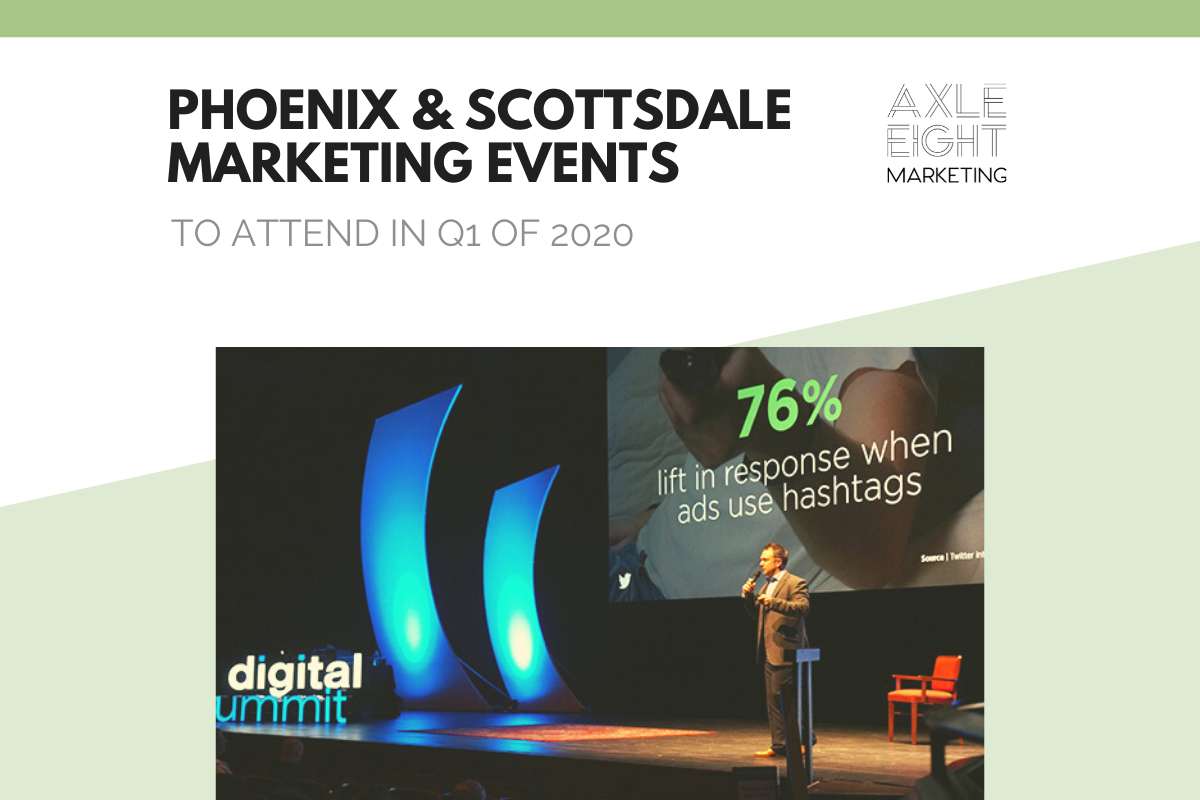 Phoenix & Scottsdale Marketing Events to Attend in Q1 of 2020